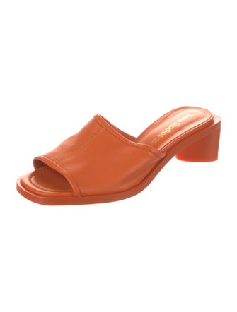 Acne Studios Leather Slides