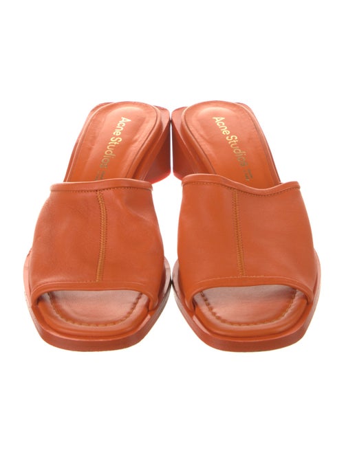 Acne Studios Leather Slides