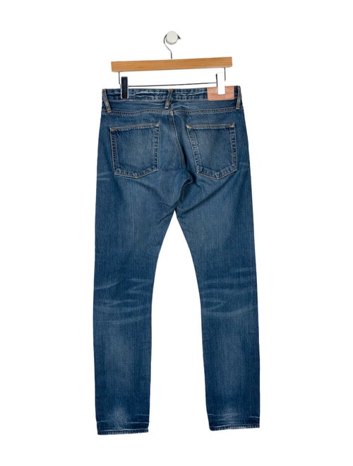 Acne Studios Mid-Rise Straight Leg Jeans
