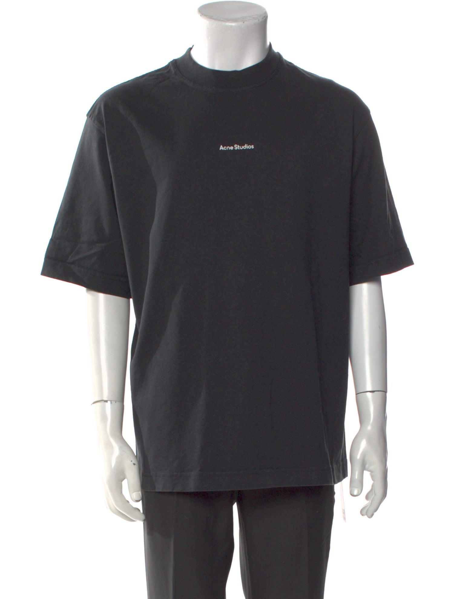 Acne Studios Graphic Print Crew Neck T-Shirt