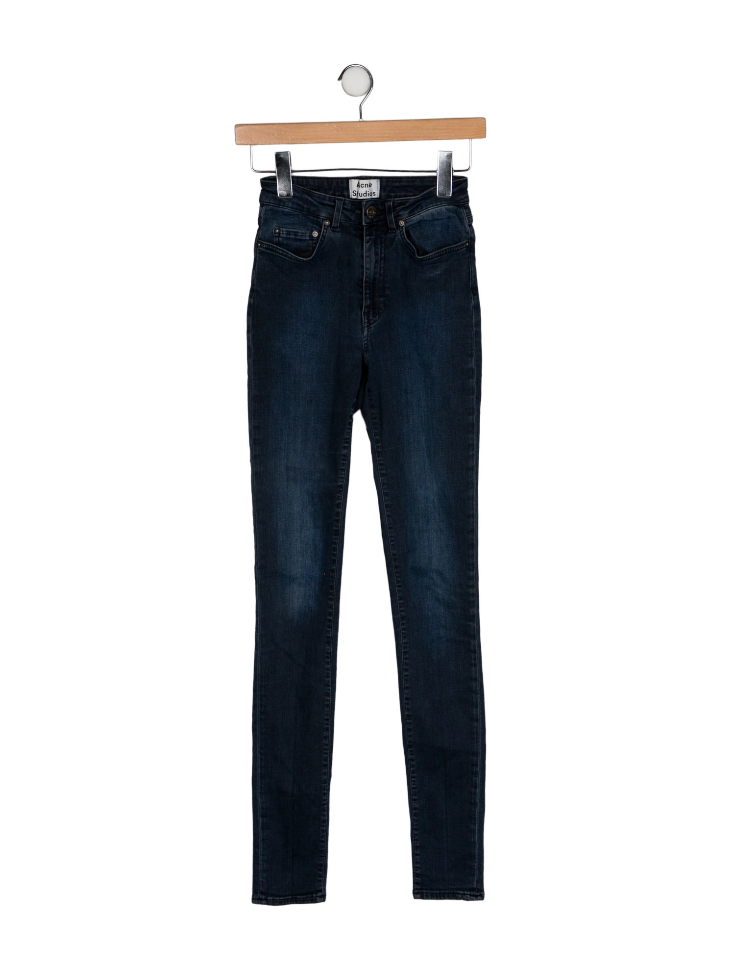 Acne Studios Mid-Rise Skinny Leg Jeans