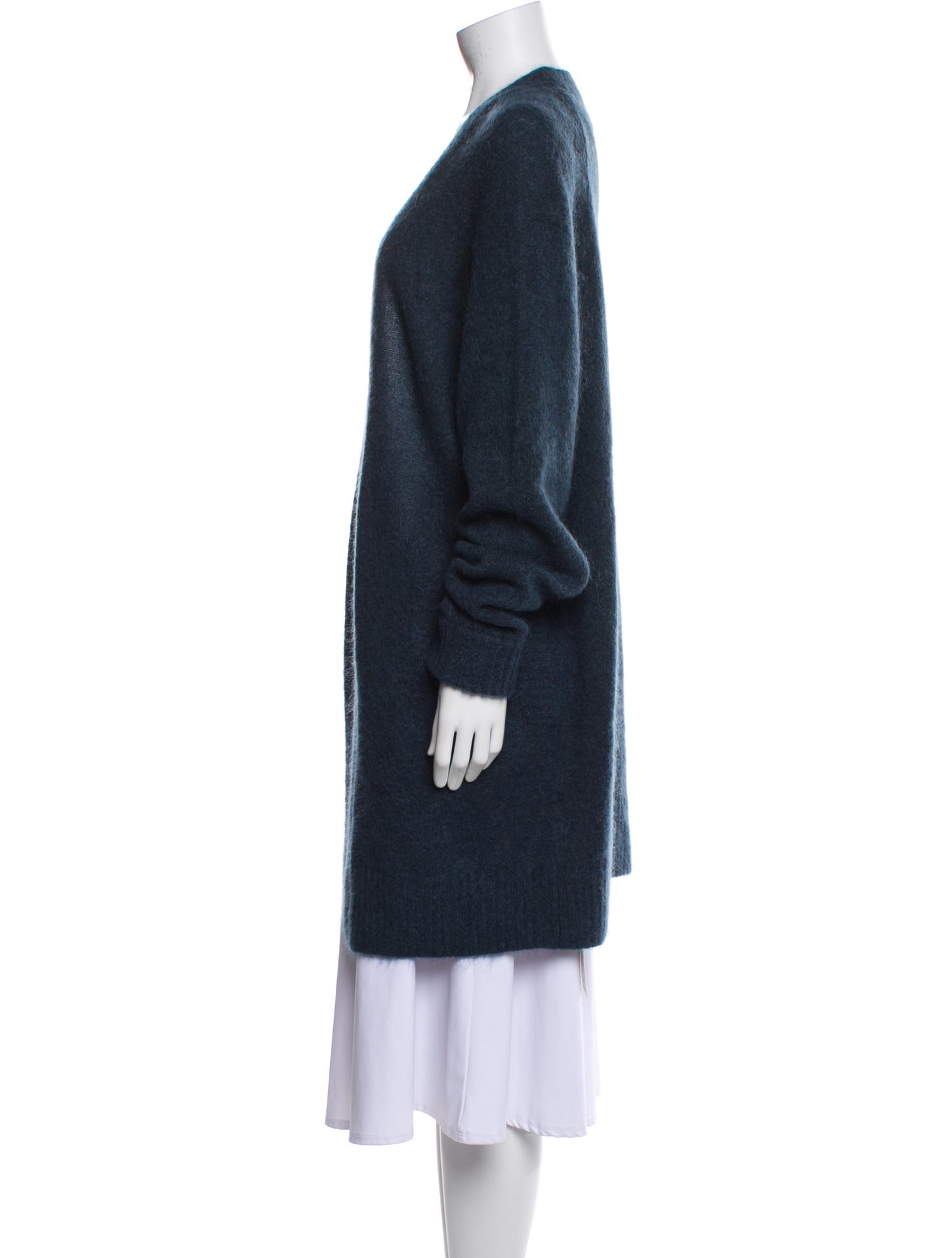 Acne Studios Mohair Open Front Sweater