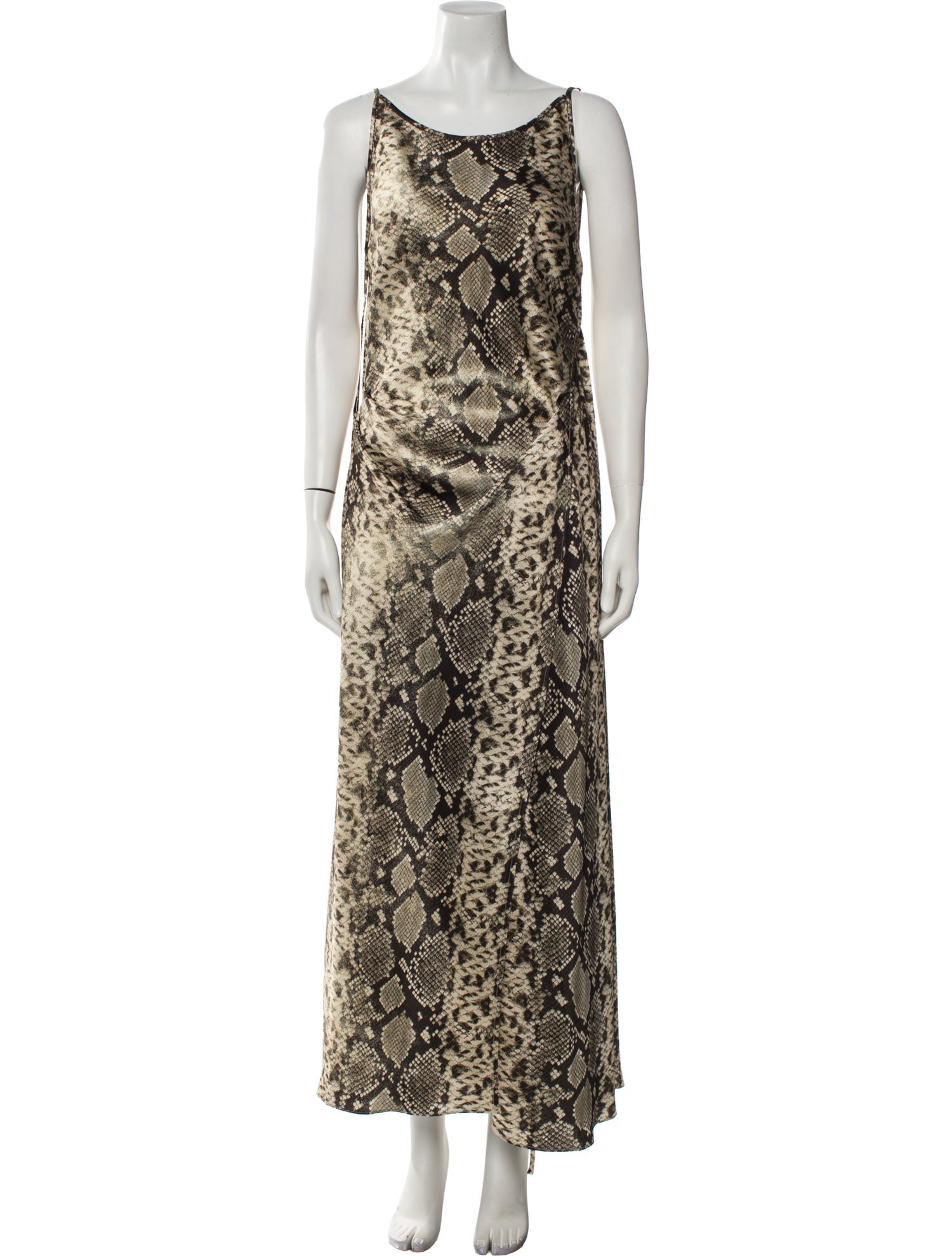 Acne Studios Animal Print Long Dress w/ Tags