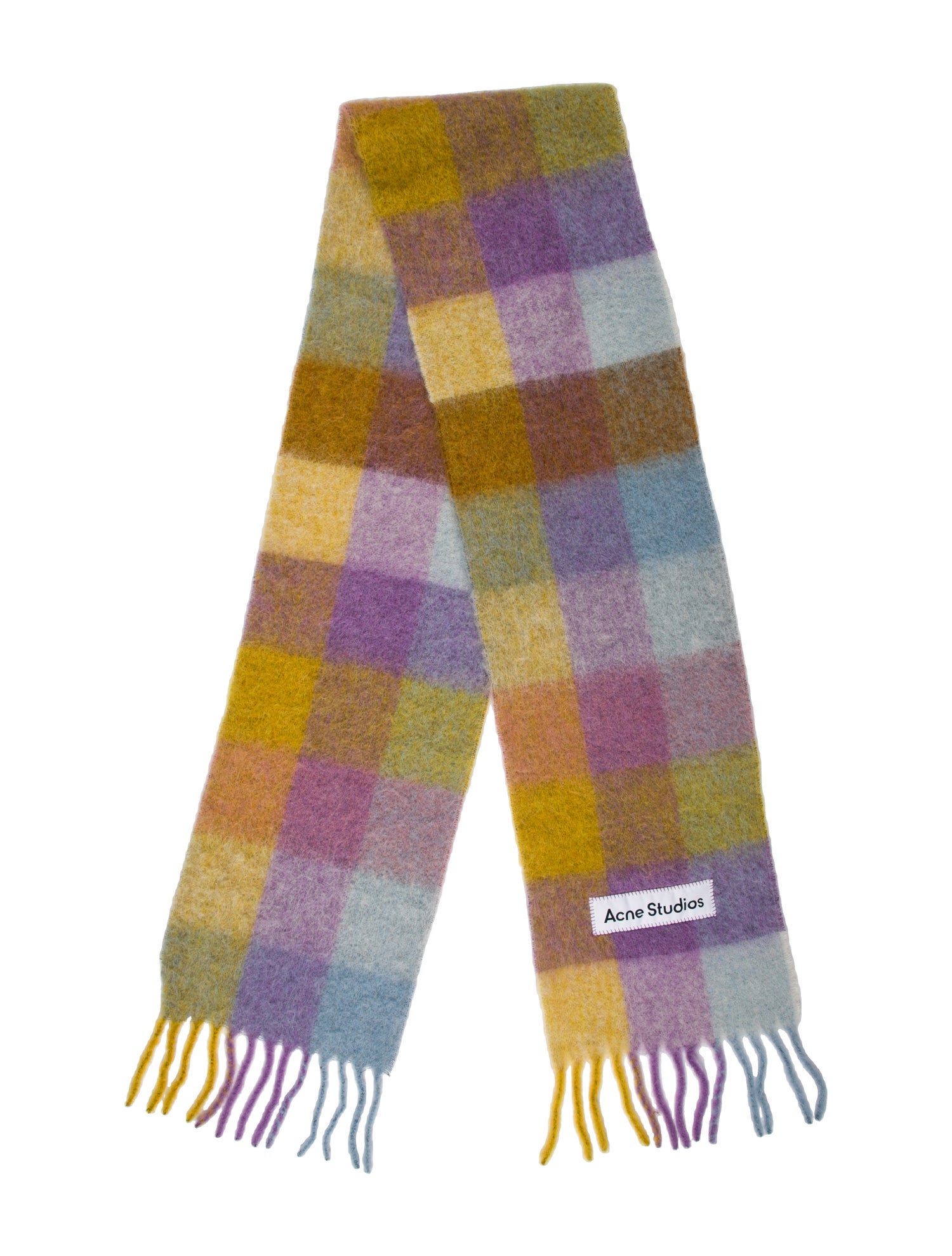 Acne Studios Alpaca Striped Scarf w/ Tags