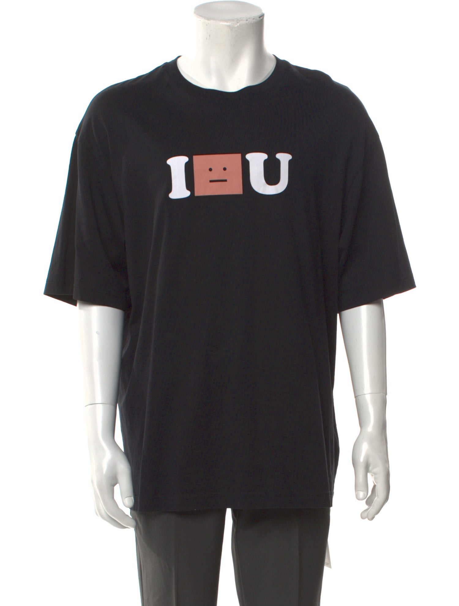 Acne Studios Graphic Print Crew Neck T-Shirt