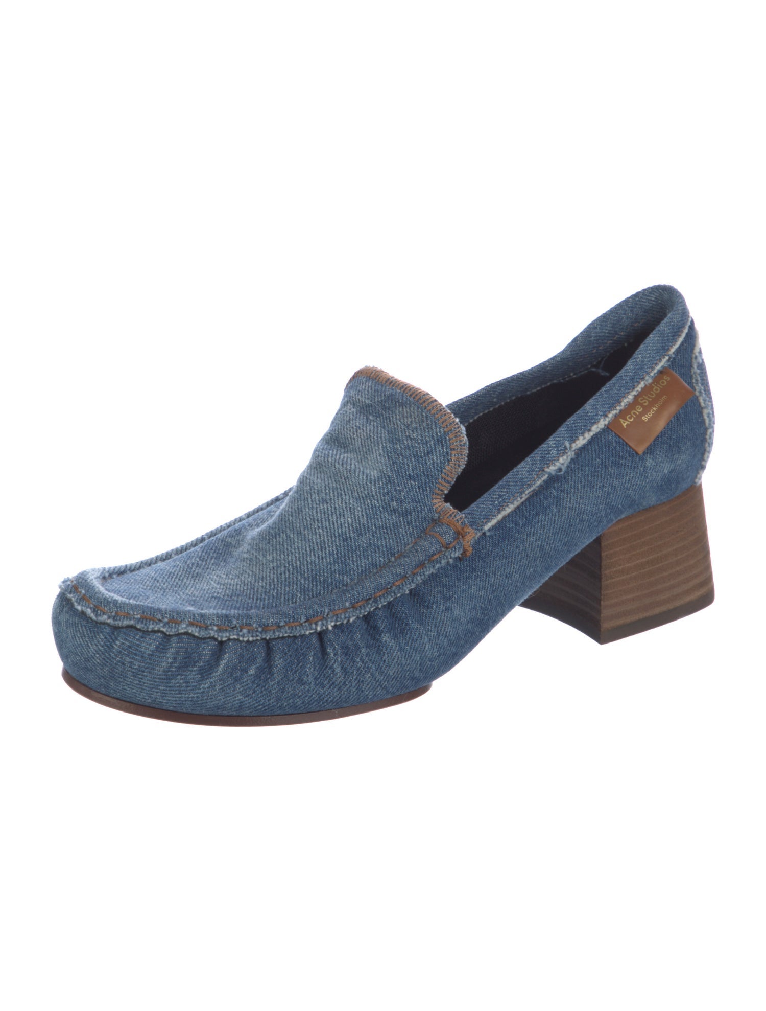 Acne Studios Denim Loafers