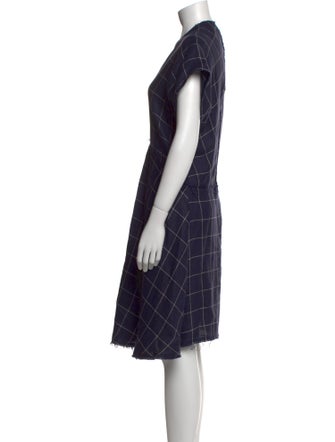 Acne Studios Linen Knee-Length Dress