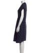 Acne Studios Linen Knee-Length Dress