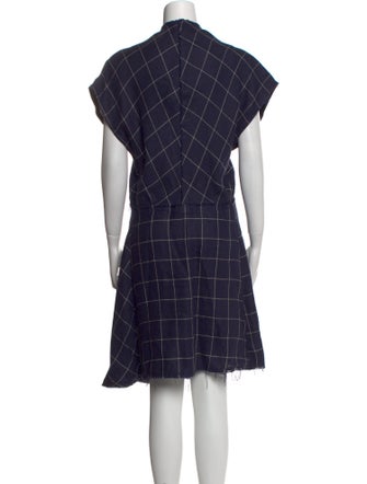 Acne Studios Linen Knee-Length Dress