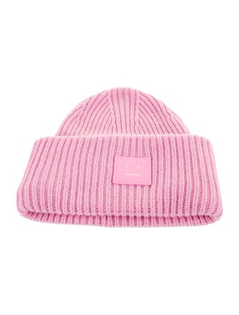 Acne Studios Logo Face Beanie