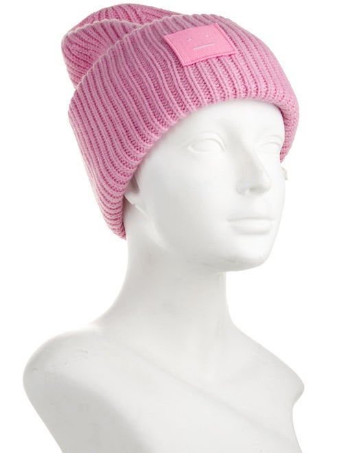 Acne Studios Logo Face Beanie
