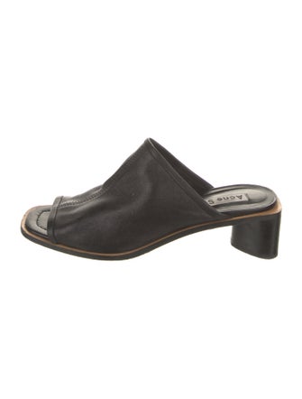 Acne Studios Leather Slides