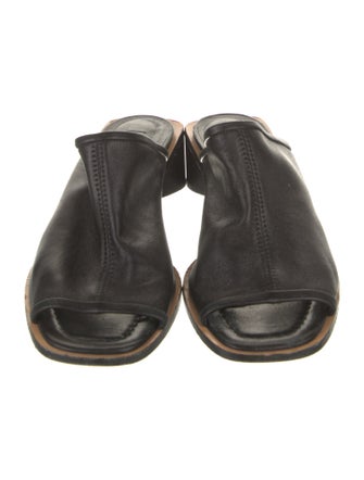 Acne Studios Leather Slides