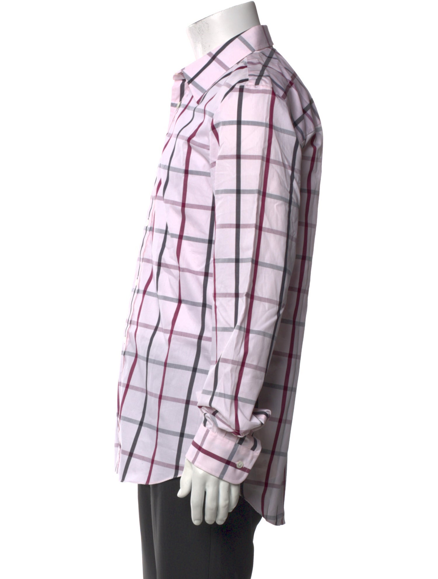 Acne Studios Plaid Print Long Sleeve Shirt w/ Tags