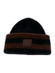 Acne Studios Wool Striped Knitted Beanie