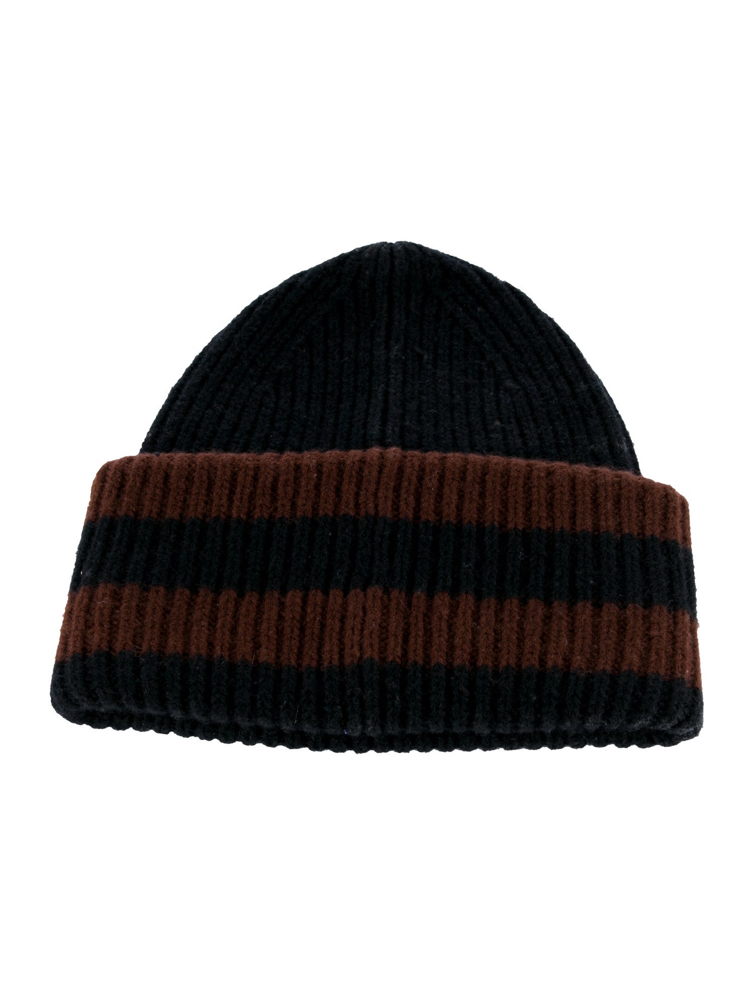 Acne Studios Wool Striped Knitted Beanie