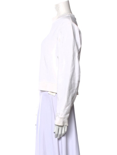 Acne Studios Bateau Neckline Long Sleeve Sweatshirt