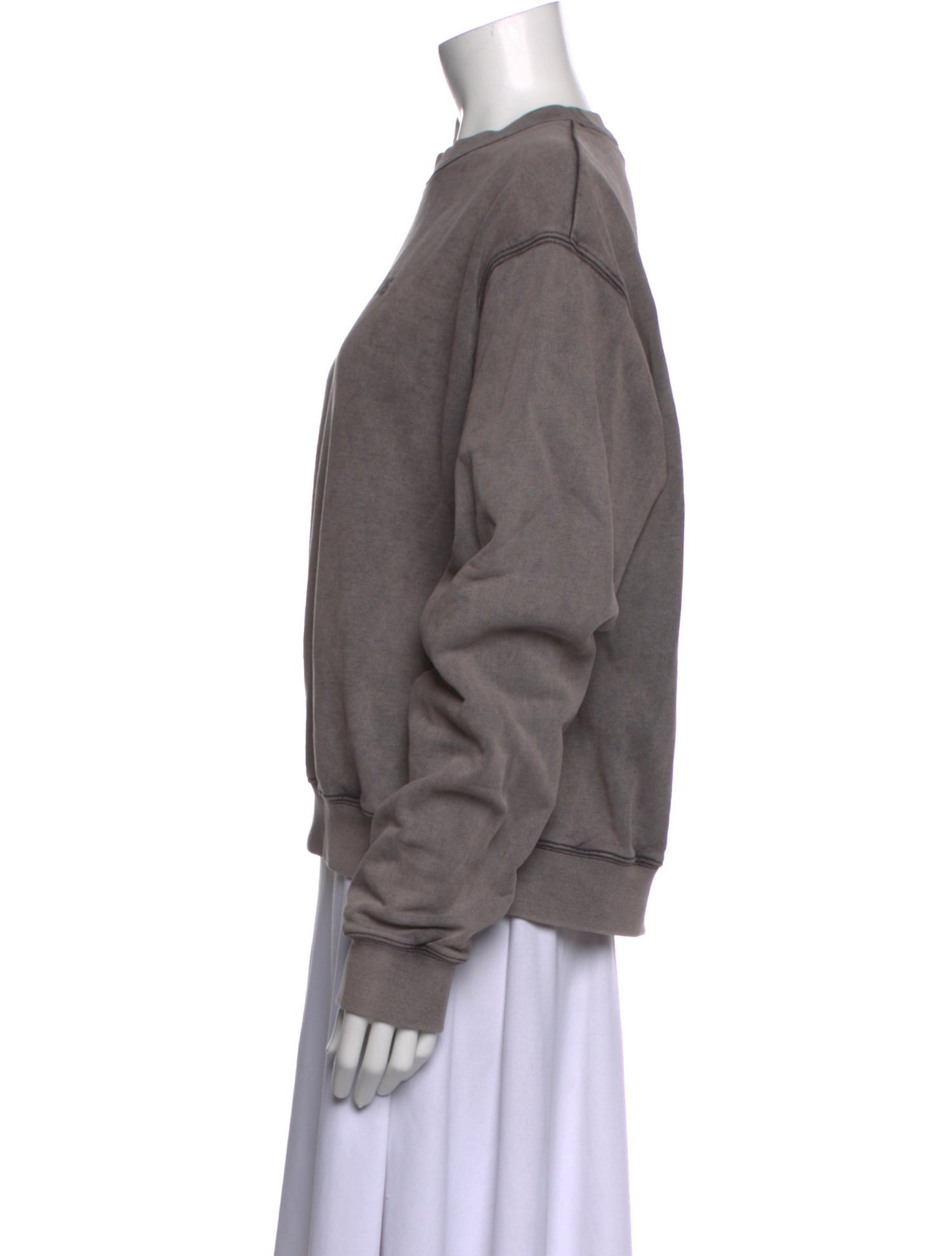 Acne Studios Graphic Print Crew Neck Sweater