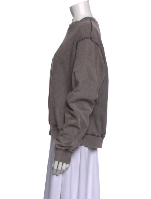 Acne Studios Graphic Print Crew Neck Sweater