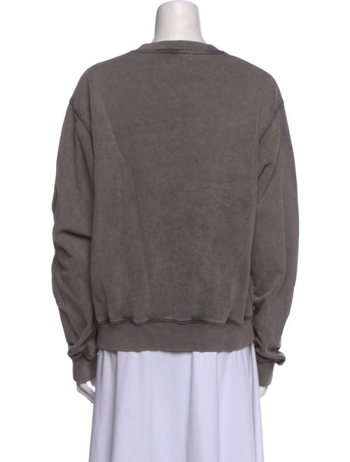 Acne Studios Graphic Print Crew Neck Sweater