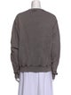 Acne Studios Graphic Print Crew Neck Sweater