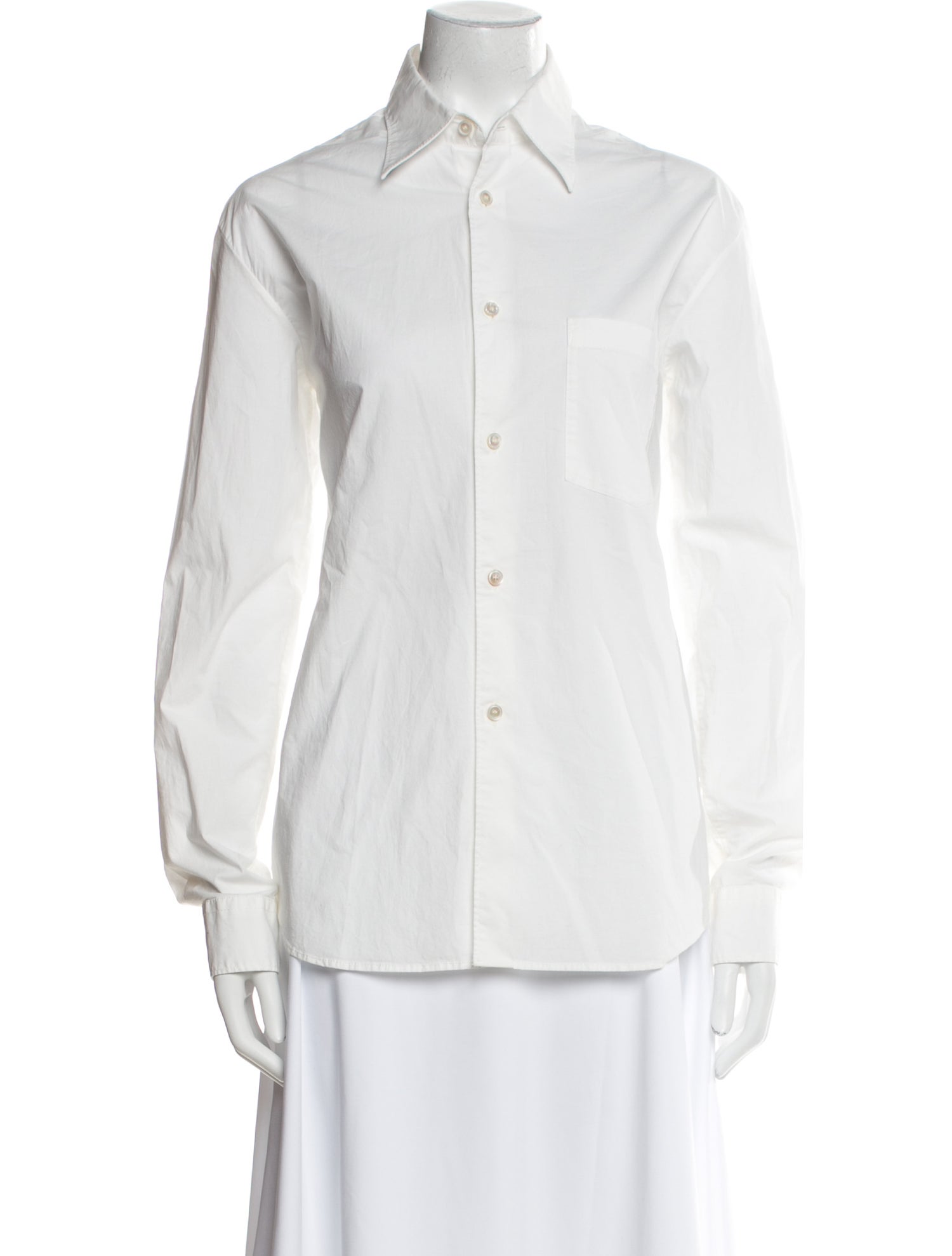 Acne Studios Long Sleeve Button-Up Top
