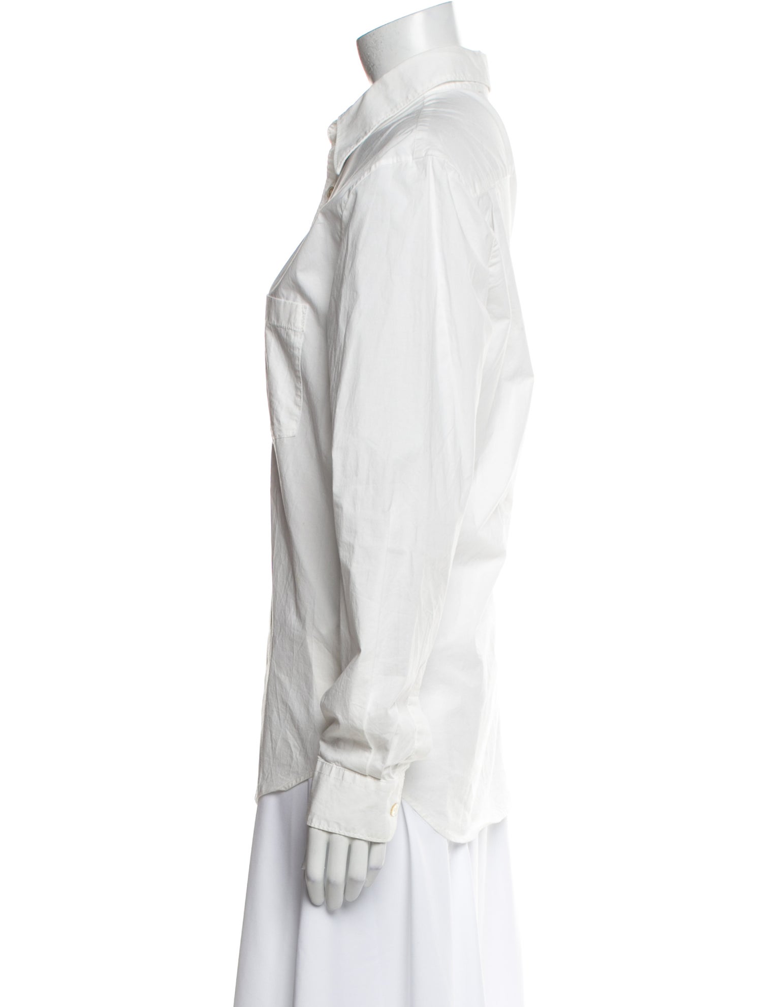 Acne Studios Long Sleeve Button-Up Top