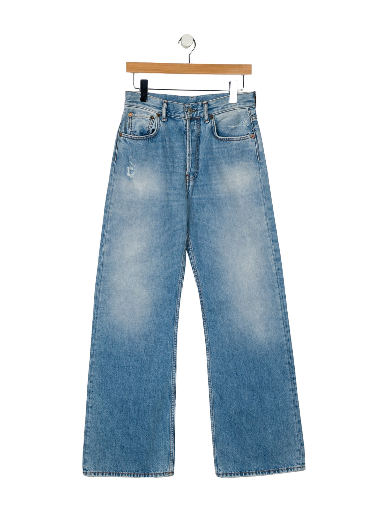 Acne Studios High-Rise Wide Leg Jeans