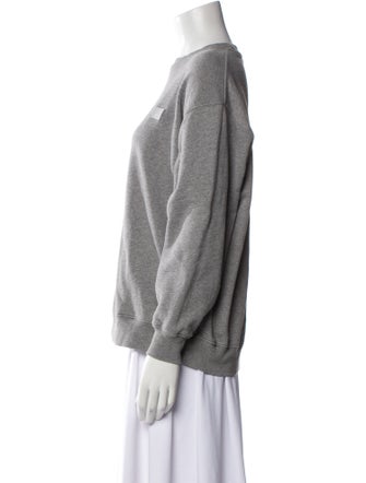 Acne Studios Bateau Neckline Long Sleeve Sweatshirt