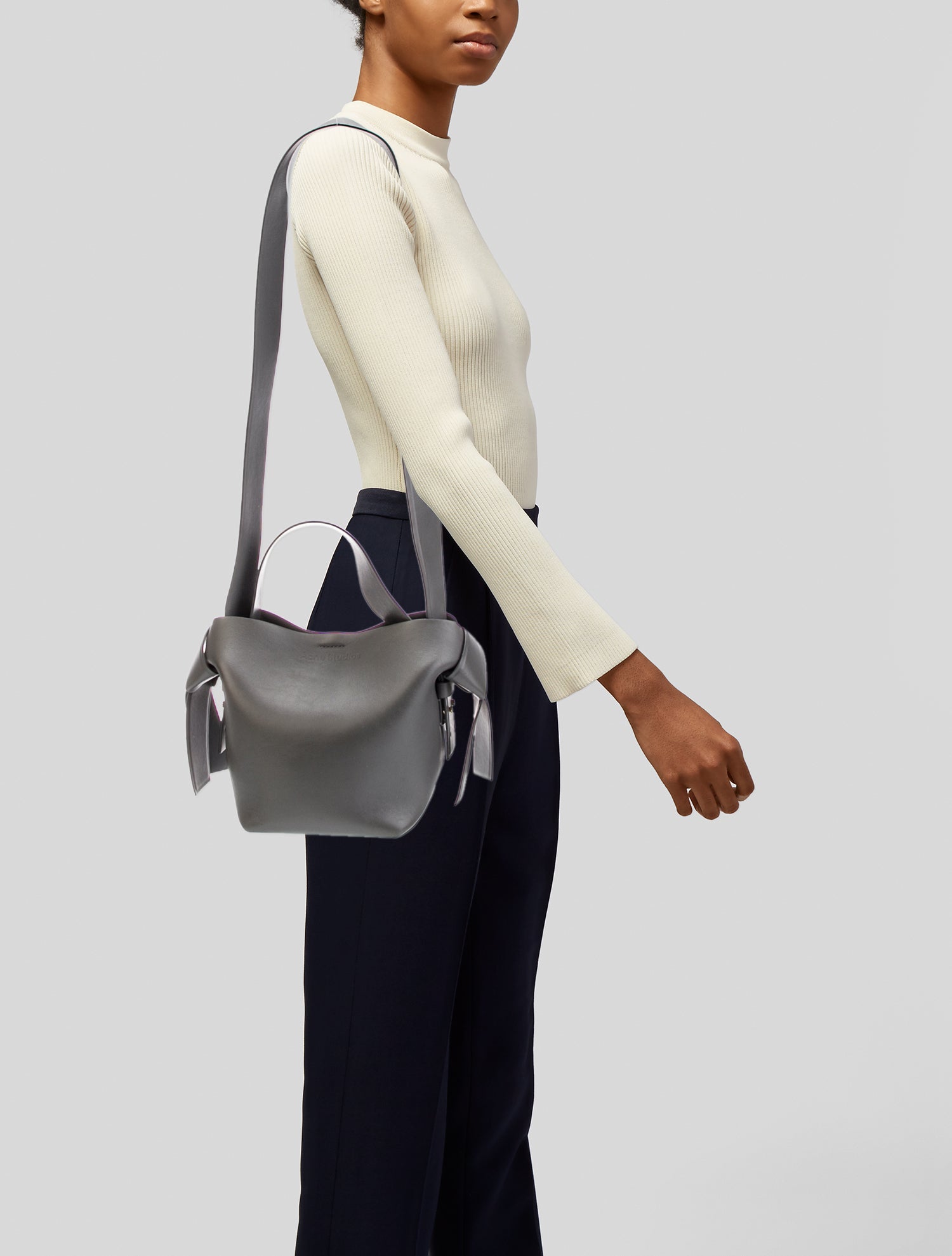 Acne Studios Leather Bucket Bag