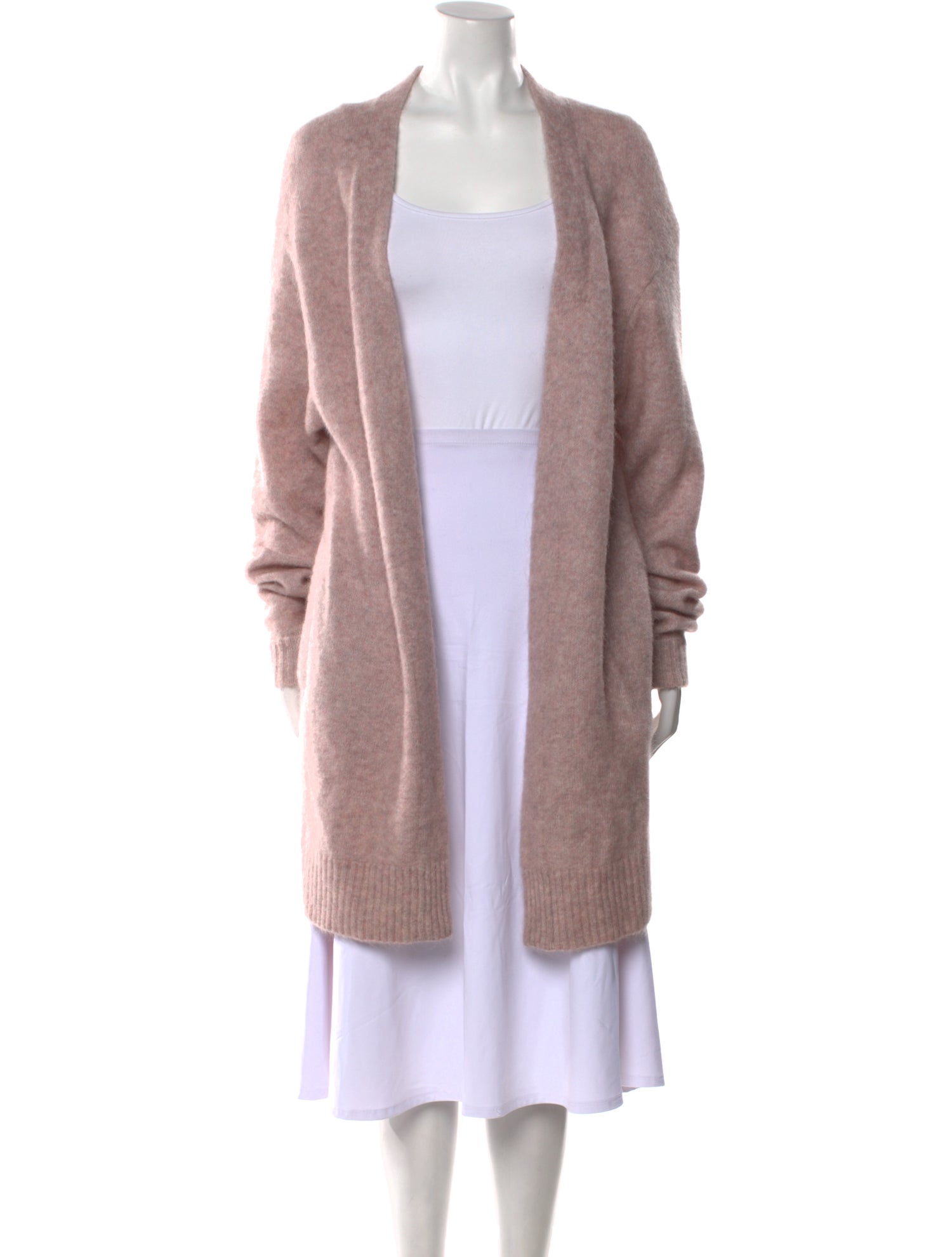 Acne Studios Nylon Open Front Sweater