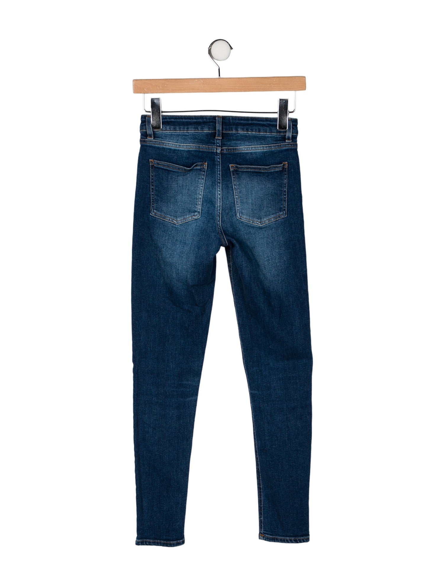 Acne Studios Mid-Rise Skinny Leg Jeans