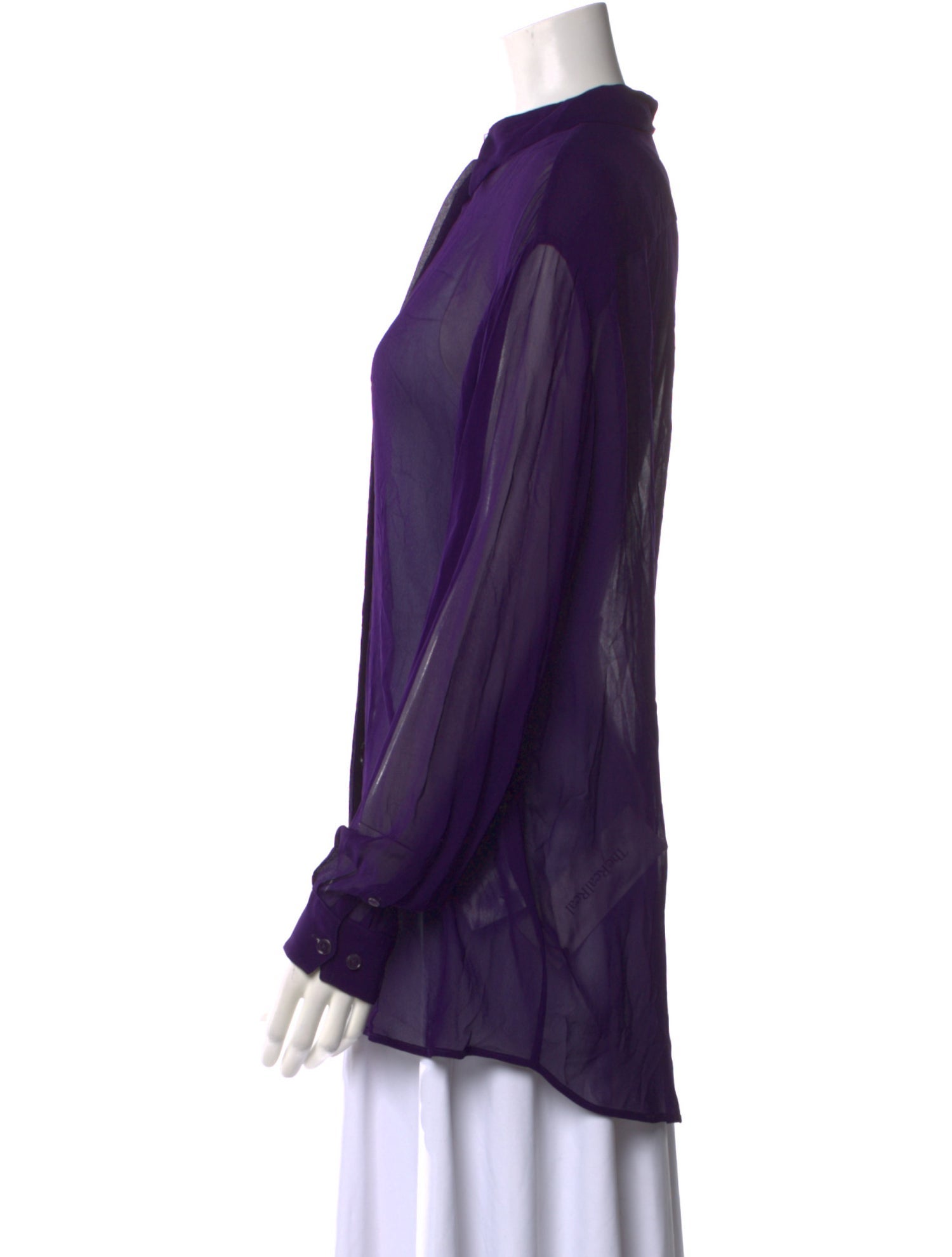 Acne Studios Long Sleeve Button-Up Top