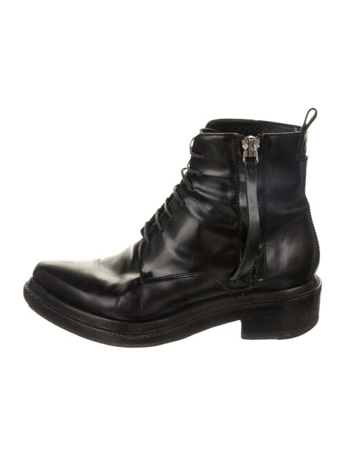 Acne Studios Leather Combat Boots