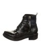 Acne Studios Leather Combat Boots