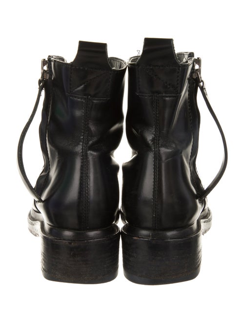 Acne Studios Leather Combat Boots