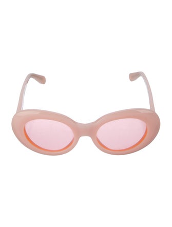 Acne Studios Oversize Mirrored Sunglasses