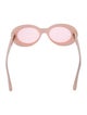 Acne Studios Oversize Mirrored Sunglasses