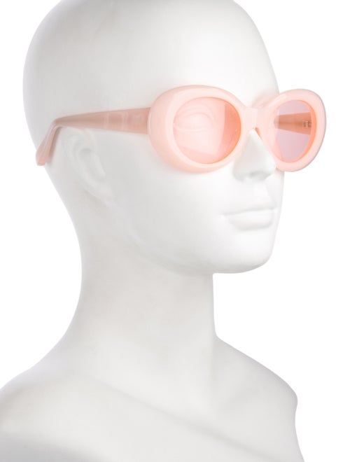 Acne Studios Oversize Mirrored Sunglasses