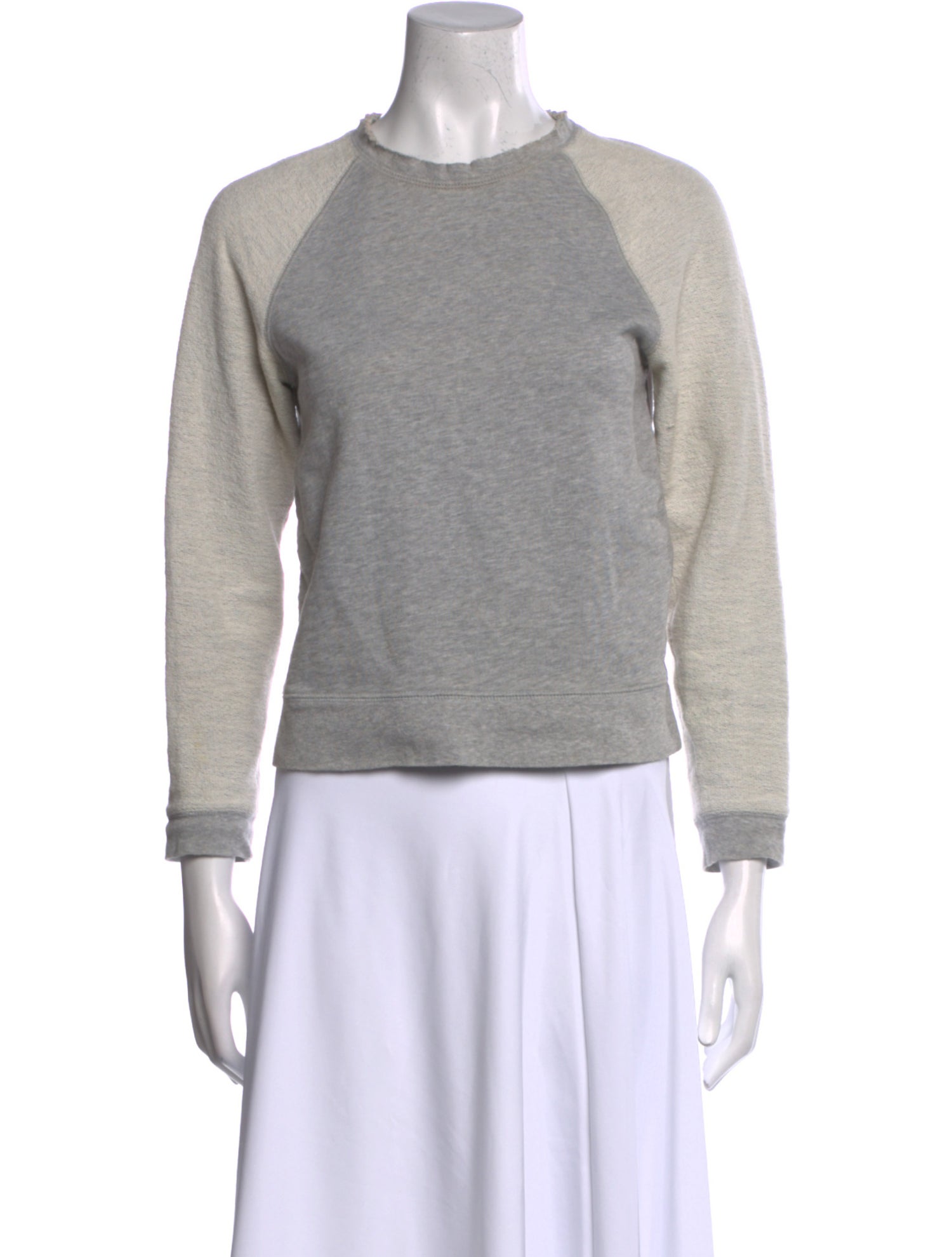 Acne Studios Crew Neck Long Sleeve Sweatshirt