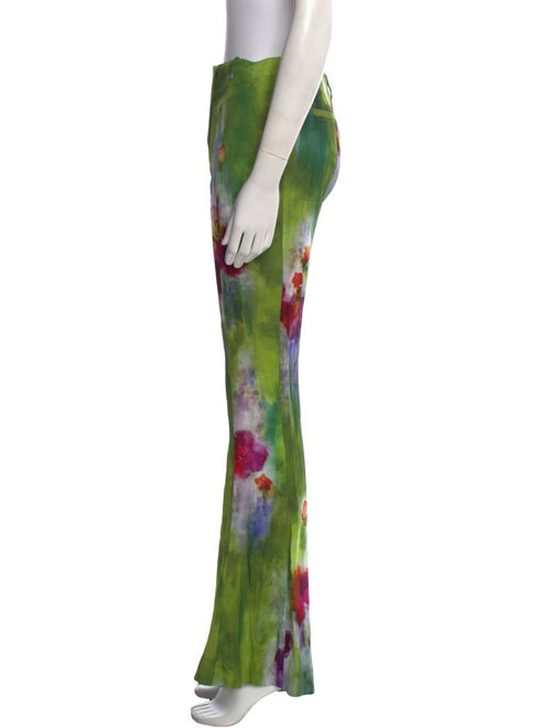 Acne Studios Tie-Dye Print Wide Leg Pants