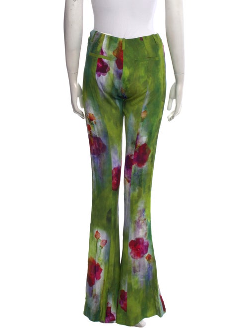 Acne Studios Tie-Dye Print Wide Leg Pants