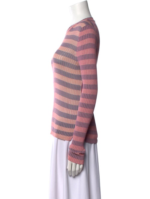Acne Studios Striped Scoop Neck Sweater