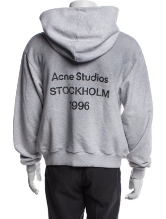 Acne Studios Crew Neck Long Sleeve Hoodie