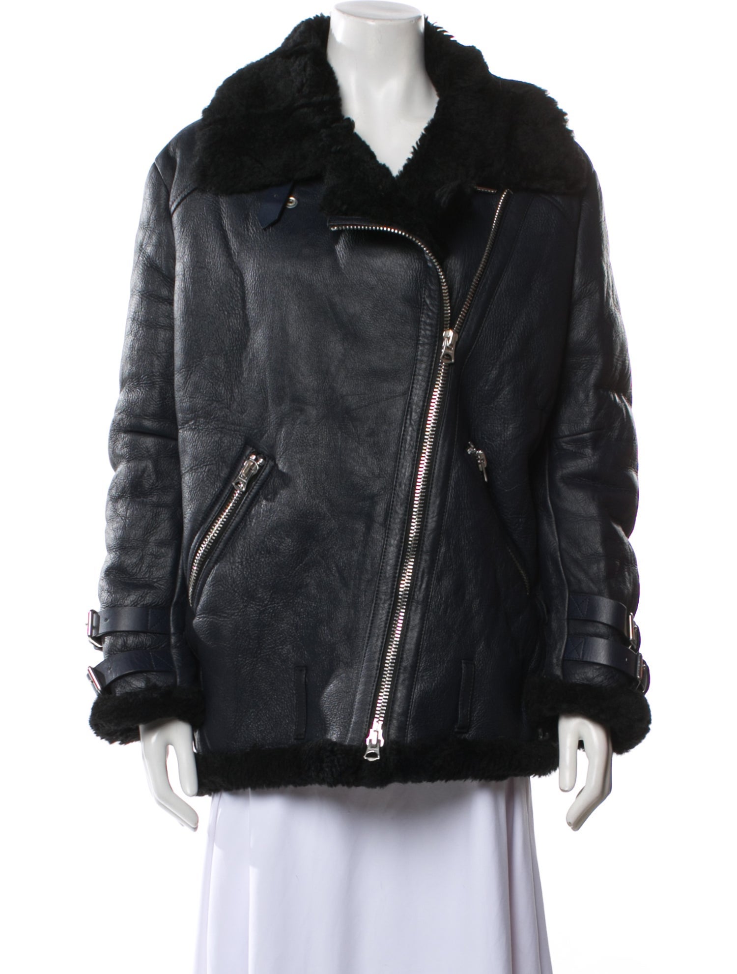 Acne Studios Shearling Fur Jacket