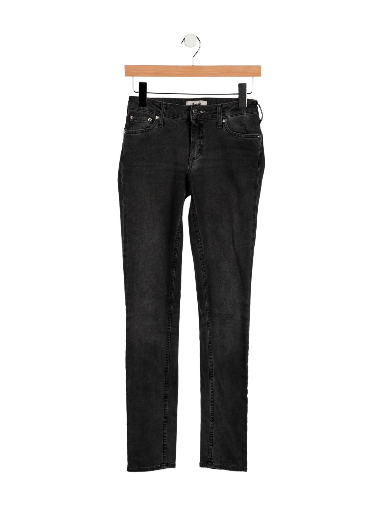 Acne Studios Low-Rise Skinny Leg Jeans