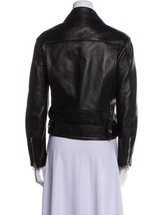 Acne Studios Leather Biker Jacket