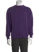 Acne Studios Crew Neck Long Sleeve Sweatshirt