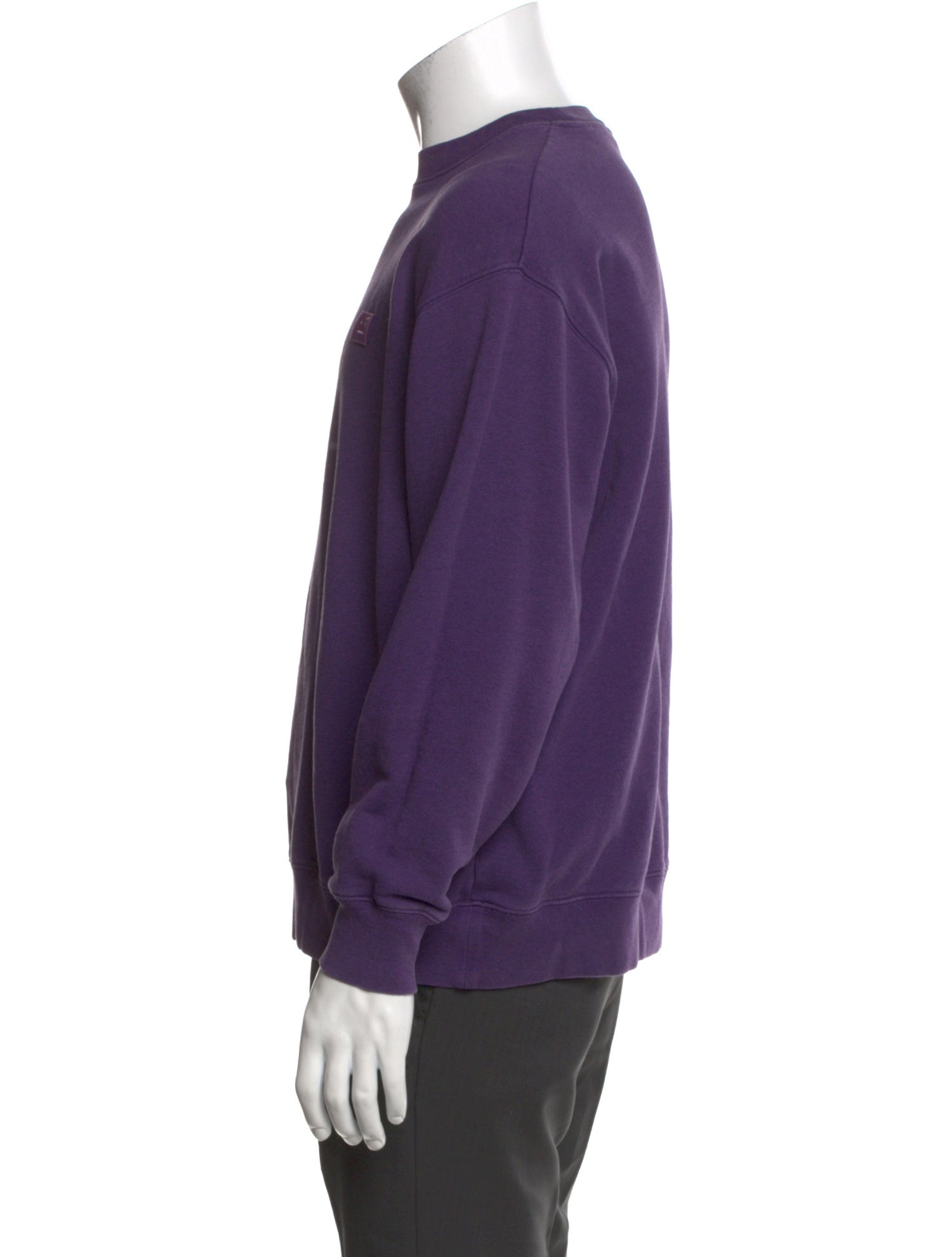 Acne Studios Crew Neck Long Sleeve Sweatshirt