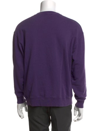 Acne Studios Crew Neck Long Sleeve Sweatshirt